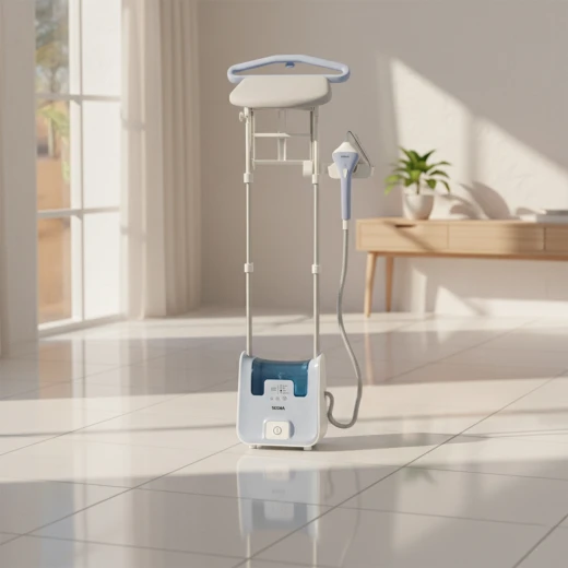 Segma SS7000 Professional Garment Steamer – 2850W High Performance, 2.2L Water Tank, 5 Bar Steam Pressure, 40 Seconds Quick Heating, Rotating Ironing Board, White - Segma - Image 6