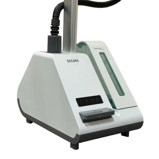 Segma SS-6000 Professional Garment Steamer – 2500W Power, 1.6L Water Tank, 4.5 Bar Steam Pressure, Self-Cleaning Function, Mobile Wheels, White - Segma - Image 2