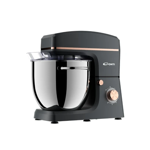 Conti Kitchen Mixer 10L KM 102001 GR – 2000W Powerful Stand Mixer with Multiple Speeds & Pulse Function | Ideal for Dough, Pastries & Desserts | Granite Grey Design for Home Kitchens Conti Kitchen Mixer 10L KM 102001 GR – 2000W Powerful Stand Mixer with Multiple Speeds & Pulse Function | Ideal for Dough, Pastries & Desserts | Granite Grey Design for Home Kitchens