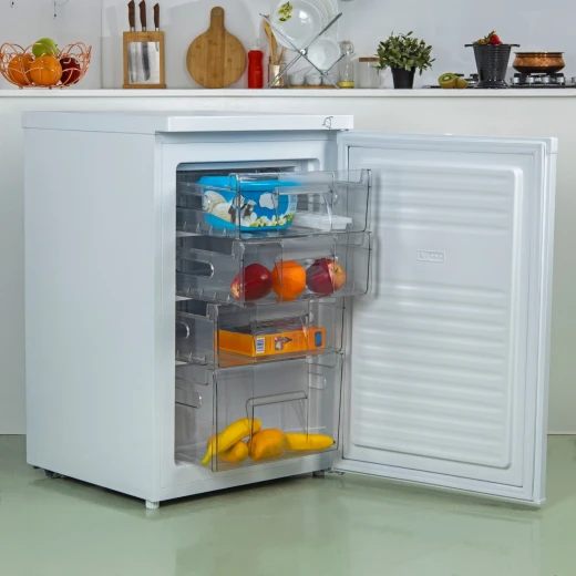 Geepas GRFU1206 120L Upright Freezer with 4 Crystal Drawers - GEEPAS - Image 6