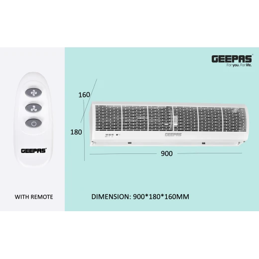 Geepas GCT9013CFM Commercial Indoor Air Curtain 90cm - GEEPAS - Image 5