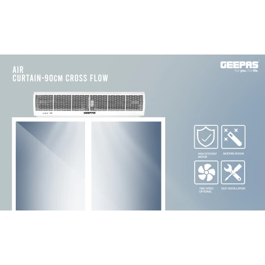 Geepas GCT9013CFM Commercial Indoor Air Curtain 90cm - GEEPAS - Image 3
