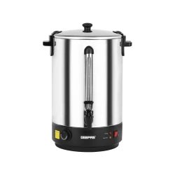 Geepas GK38064UK 30L Stainless Steel Water Boiler – 2500W, Adjustable Thermostat, Boil Dry Protection, Black & Silver