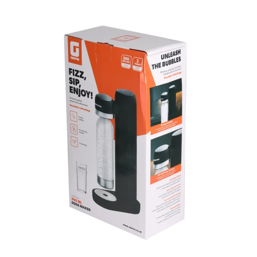 صانعة مياه غازية جيباس صودا ميكر ضغط تلقائي مياه فوارة بدون كهرباء صديقة للبيئة - جيباس - Image 2