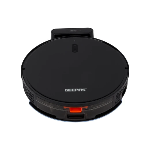 Geepas GRVC19057 Smart Robot Vacuum Cleaner Wet & Dry – Gyro Navigation & App Control Geepas GRVC19057 Smart Robot Vacuum Cleaner Wet & Dry – Gyro Navigation & App Control