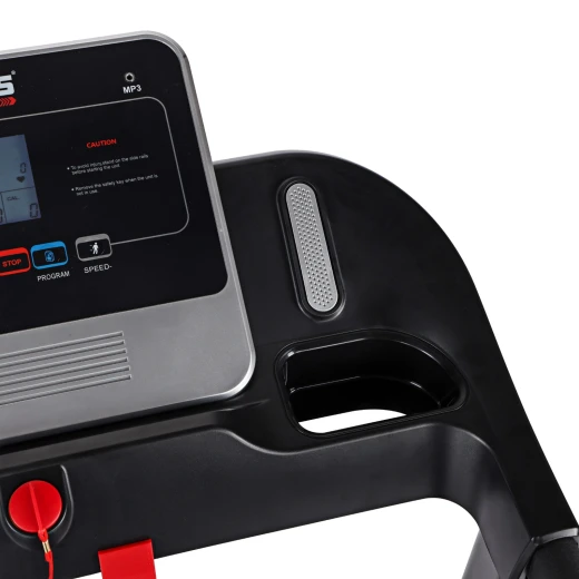 Geepas GFT90000 Foldable Treadmill – 2.0HP Motor, 12 Programs, App Sync (Zwift, Kinomap, Spax), LCD Display, Black - GEEPAS - Image 2