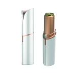 Geepas GLS86039 Lady Shaver with Built-in Light – USB Rechargeable, Painless Hair Removal for Face & Body, Sharp Blade, Compact Design, White & Gold - GEEPAS