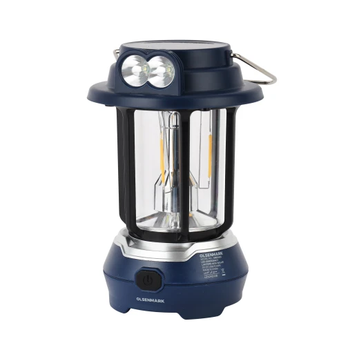 Olsenmark LED Emergency Lantern with Solar – OME2824, Energy Efficient, Super Bright, 7 Hours Runtime, Portable, Compact, Blue, 2 Years Warranty Olsenmark LED Emergency Lantern with Solar – OME2824, Energy Efficient, Super Bright, 7 Hours Runtime, Portable, Compact, Blue, 2 Years Warranty