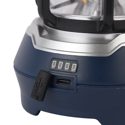 Olsenmark LED Emergency Lantern with Solar – OME2824, Energy Efficient, Super Bright, 7 Hours Runtime, Portable, Compact, Blue, 2 Years Warranty - olsenmark - Image 4