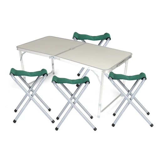 Royalford Camping Table and Chairs RF11676 – Foldable, Lightweight, and Portable 4-Seater Set for Outdoor & Indoor Use - Royalford - Image 3