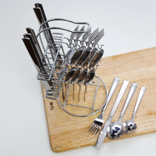 Royalford RF7009 24-Piece Stainless Steel Cutlery Set for Dining - Royalford - Image 5
