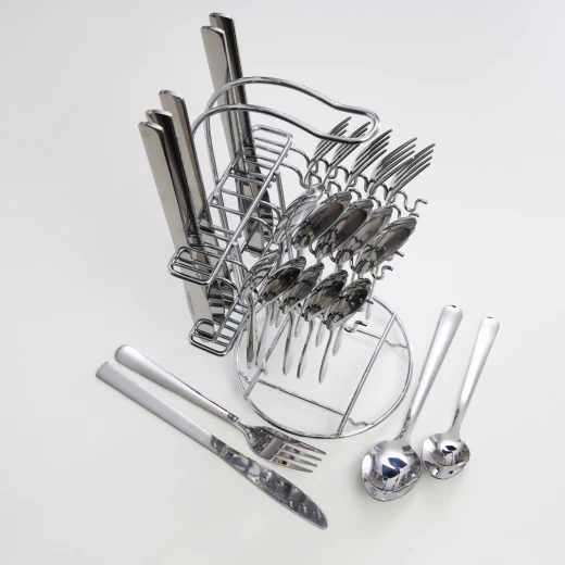 Royalford RF7009 24-Piece Stainless Steel Cutlery Set for Dining - Royalford - Image 6