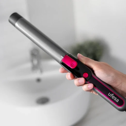 Ufesa CT4032 Wave Hair Waver – 32 mm Ceramic Barrel, 5 Heat Levels, Fast Heat-Up - Ufesa - Image 2