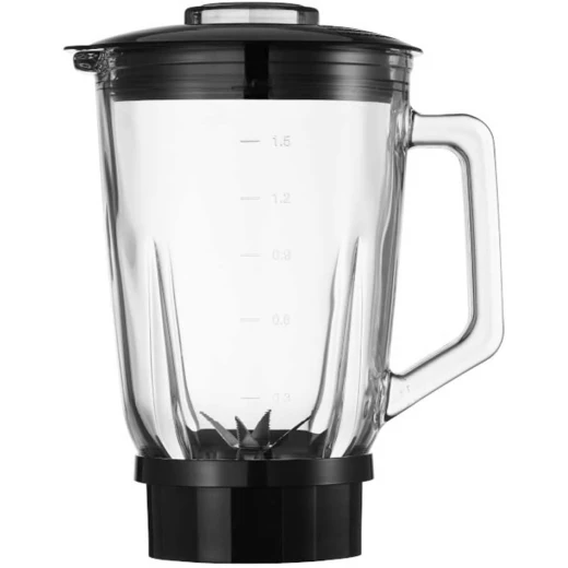 Ufesa BS4800 Sapphire Jug Blender – 1000W Power, 1.5L Glass Jar, 6 Stainless Steel Blades - Ufesa - Image 3