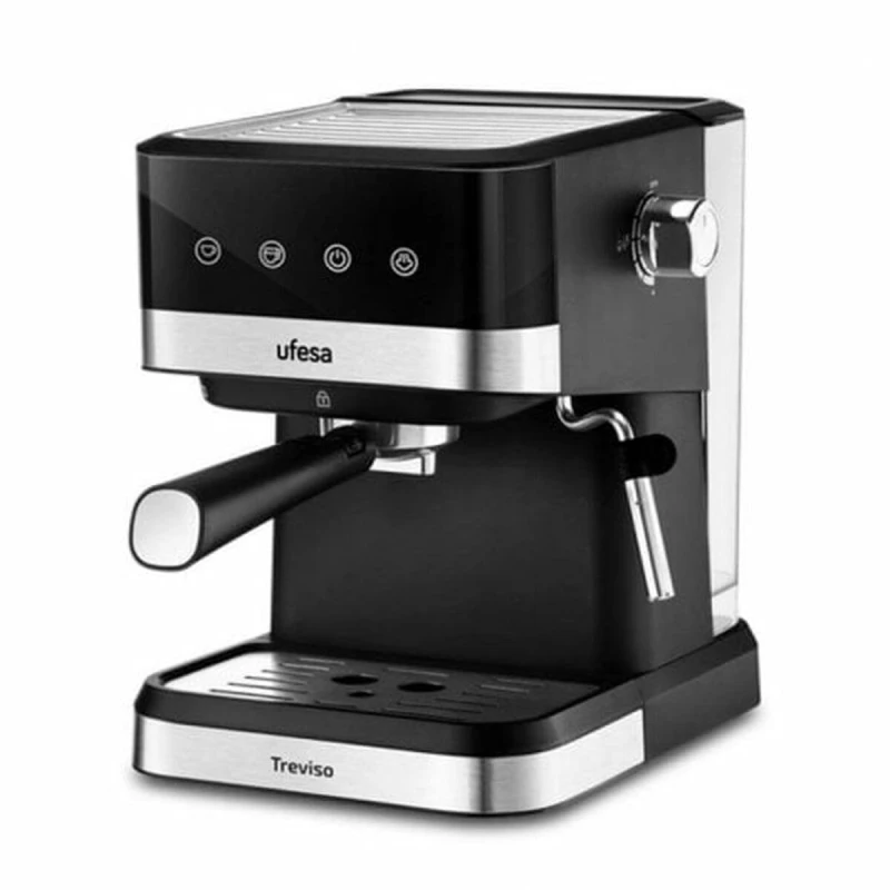 UFESA Treviso Espresso Coffee Machine – 1050 W | 20-Bar Pressure | 1.5 L Water Tank - Ufesa