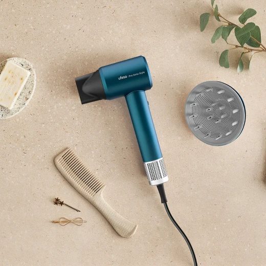Ufesa Pro Ionic-Style Professional Hair Dryer – 1600 W Digital Motor, Smart Ionic Technology & Magnetic Accessories - Ufesa - Image 5