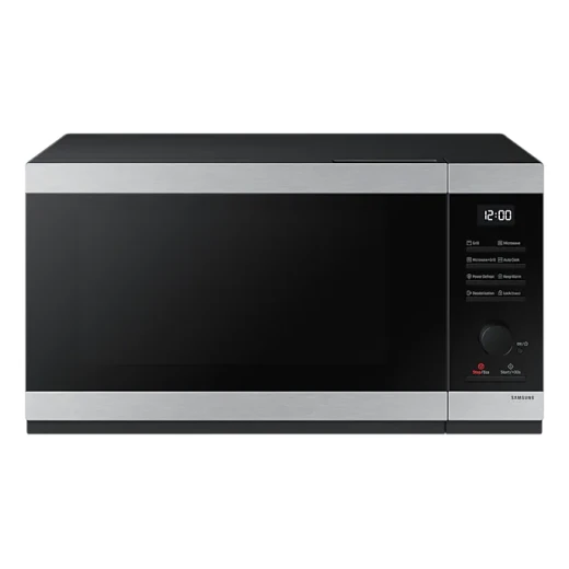 Samsung 40L Grill Microwave Oven in Silver: Enjoy Efficient Cooking with Versatile Features and Home Dessert Baking. Experience quick and easy meal preparation with this stylish and functional appliance. Samsung 40L Grill Microwave Oven in Silver: Enjoy Efficient Cooking with Versatile Features and Home Dessert Baking. Experience quick and easy meal preparation with this stylish and functional appliance.