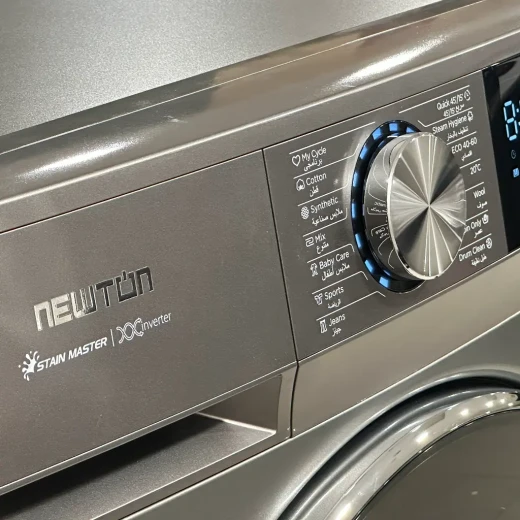 Newton Washing Machine 10kg 1400rpm Silver - Newton - Image 2