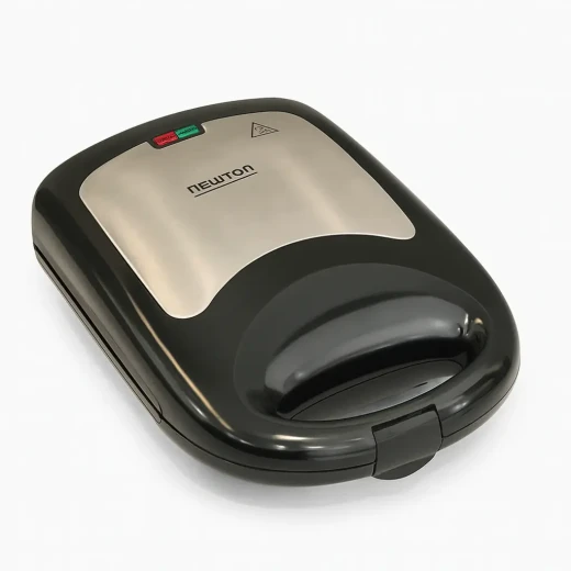 Newton 1200W Multifunction Sandwich Maker – Detachable Non-Stick Plates & Stainless Steel Housing | High-Power Toaster & Grill Newton 1200W Multifunction Sandwich Maker – Detachable Non-Stick Plates & Stainless Steel Housing | High-Power Toaster & Grill