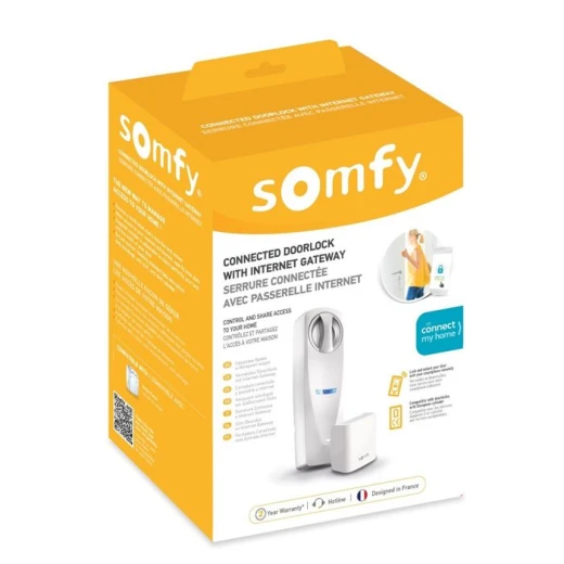 Somfy Connected Door lock Internet gateway  Bluetooth Open and close the entrance door with your smartphone Easy installation - Image 2