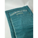 Turquoise tweed Velvet Prayer Mat 120*73*2 - Al Baraka