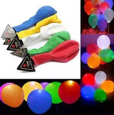 بالونات مضيئة  للحفلات – 3 قطع - إيه.إيه - Image 3
