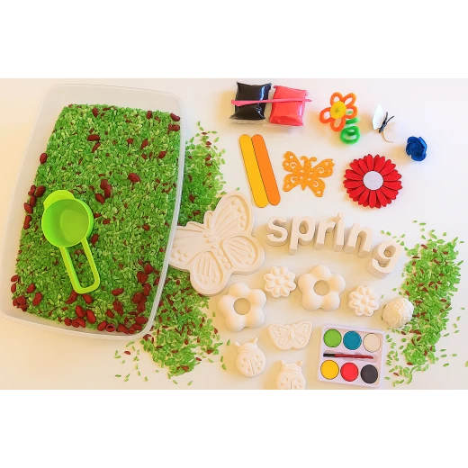 sensoria ,Spring Sensory Kit ,multi color , (32x 22 x14 cm ) - sensoria - Image 7