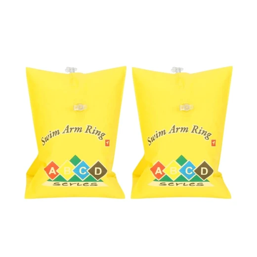 Sensoria, Kids Inflatable Swim Arm Bands | Swimming Learning Aid (assorted color :blue , yellow or organge ) - sensoria - Image 2