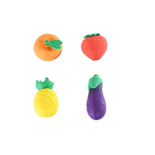 4pcs Rubber Student Stationery Retractable _Cute Stationary Student_,~2.5 cm - sensoria - Image 3
