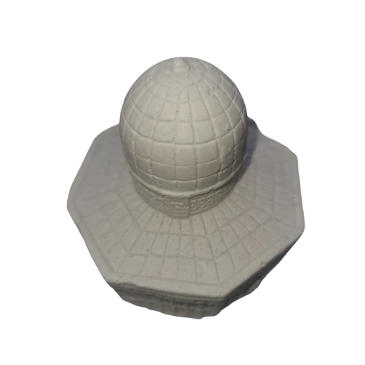 Sensoria  Dome of the rock gypsum model for coloring around 8cm in diameter  - sensoria - Image 2