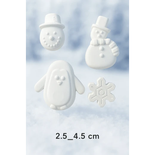 Winter collection:Frosty Friends gypsum Winter collection:Frosty Friends gypsum