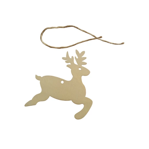 DIY winter pendants 3 wood pendants for decoration, 3 gypsum models for coloring  - sensoria - Image 4