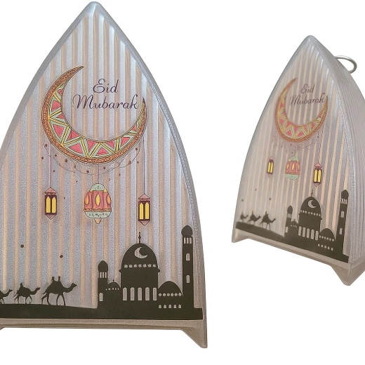 Half Moon Curve Triangle Eid Lantern (7.5* 3.5 cm) - sensoria - Image 3