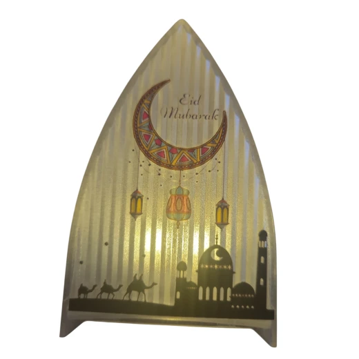 Half Moon Curve Triangle Eid Lantern (7.5* 3.5 cm) - sensoria - Image 2