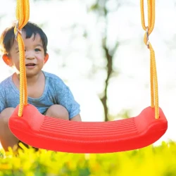 Sensoria, Swing Seat with Adjustable Buckle, Anti Skid Pattern (Red)