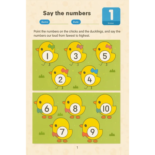 Sensoria, Mind skills development, math, level A1, age 5-6 years old - sensoria - Image 2