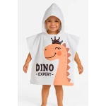Sensoria, Dino Hooded towel for Kids age 2-10 years - sensoria