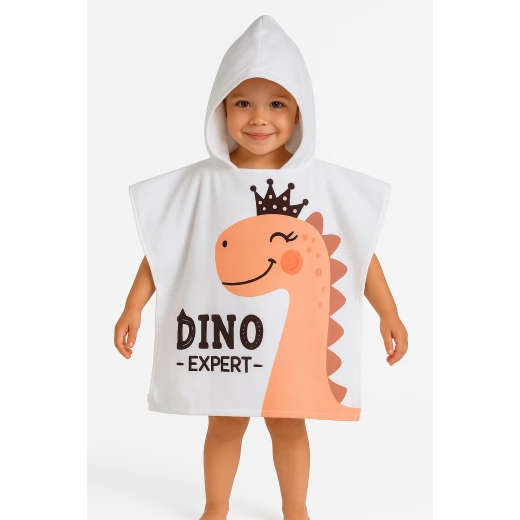 Sensoria, Dino Hooded towel for Kids age 2-10 years - sensoria - Image 2