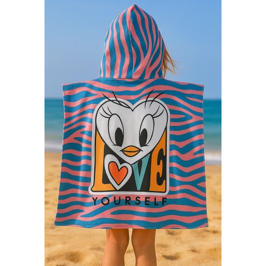 Sensoria, Tweety Hooded towel for Kids age 2-10 years