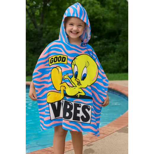 Sensoria, Tweety Hooded towel for Kids age 2-10 years Sensoria, Tweety Hooded towel for Kids age 2-10 years
