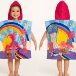 Sensoria, Rainbow Hooded towel for Kids age 2-10 years - sensoria