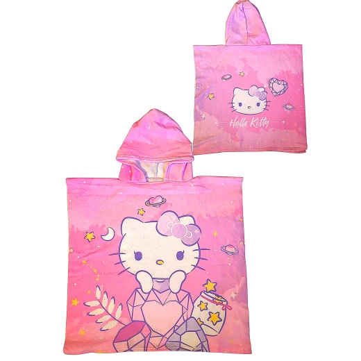 Sensoria, lolo kitty of Hooded towel for Kids age 2-10 years - sensoria - Image 2