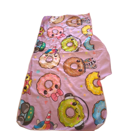 Sensoria, Donuts Hooded  towels for Kids age 2-10 years - sensoria - Image 4