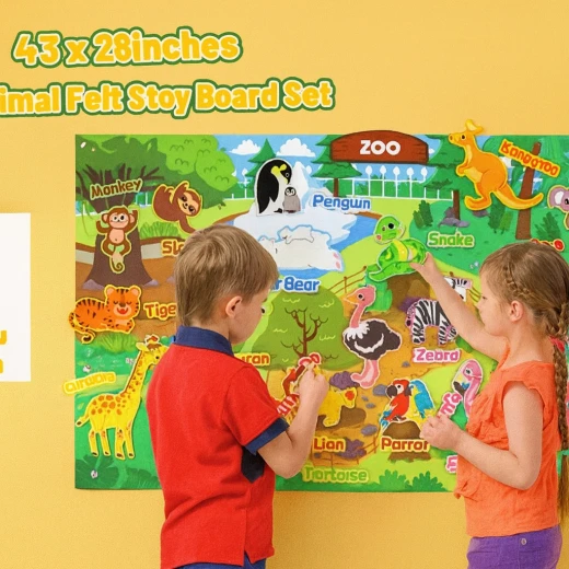 Sensoria interactive learning mat, puzzle like, soft, Montessori inspired Mt, Forest animals theme  - sensoria - Image 8