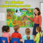 Sensoria interactive learning mat, puzzle like, soft, Montessori inspired Mt, Forest animals theme  - sensoria