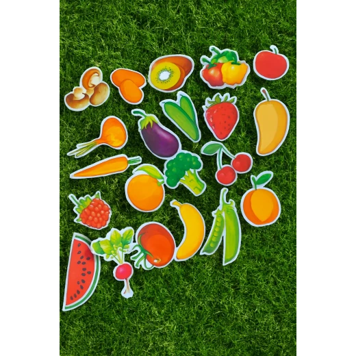 Sensoria Interactive Learning Mat – 90×60 cm, fruits and vegetable - sensoria - Image 2