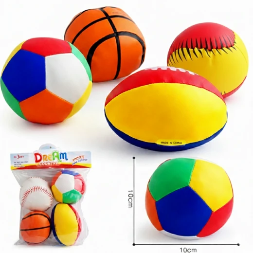 Sensoria – Sensory Learning soft Balls Set (4 Pieces) - sensoria - Image 2