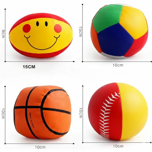 Sensoria – Sensory Learning soft Balls Set (4 Pieces) - sensoria - Image 3