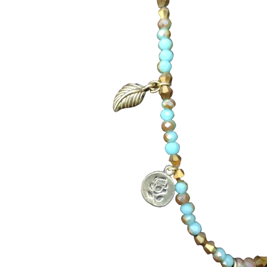 Golden Blue Necklace - Image 2