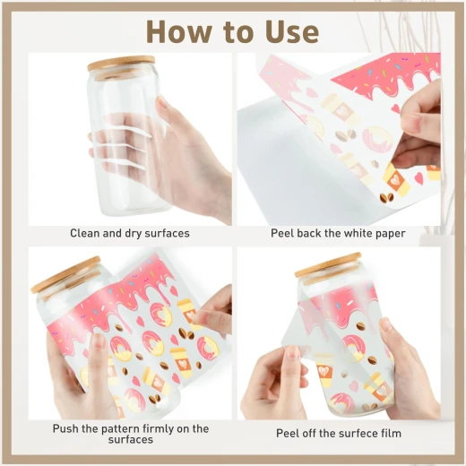 Alia's Gifts Decorate your own Hearts Glass Tumbler - Alia Gift - Image 2